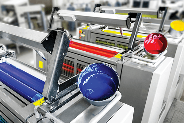 Litho printing