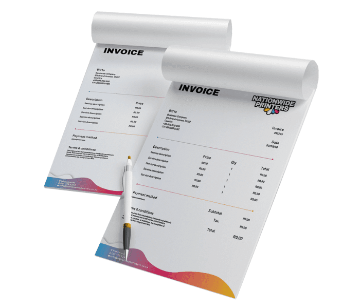 Invoice/NCR Books