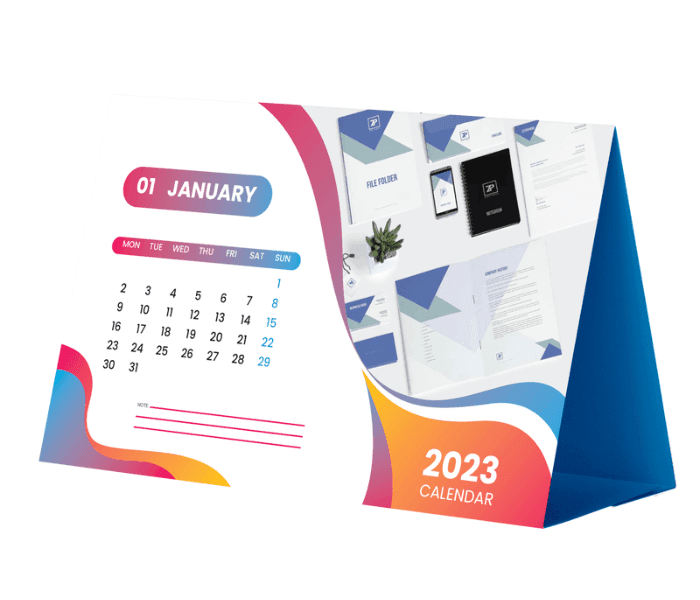 Tent Calendars